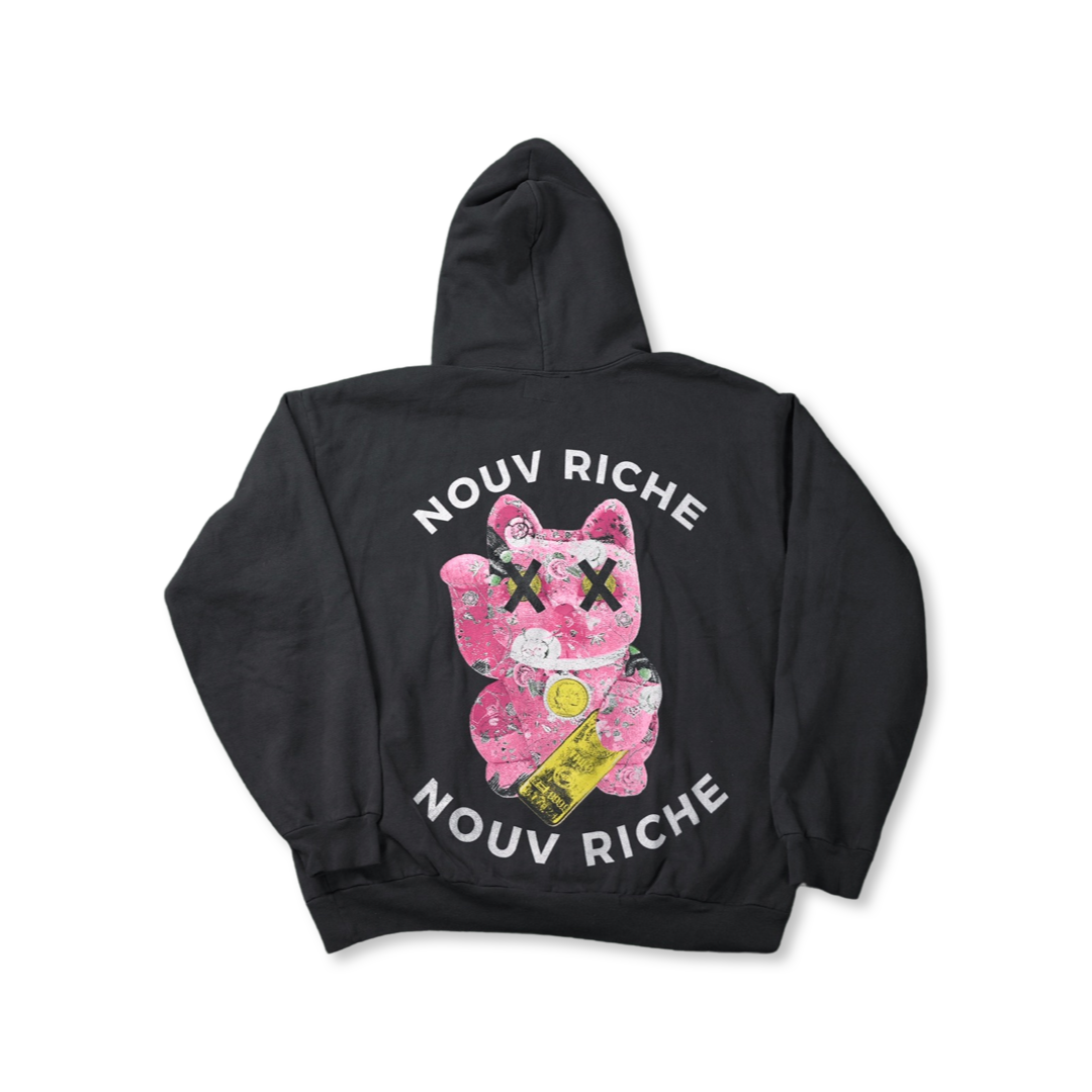 NEKO "CUT FROM A CLOTH" HOODIE (PINK)